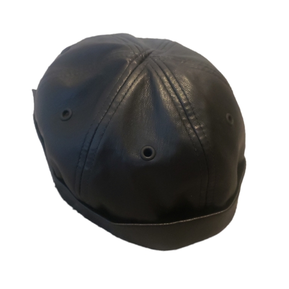 Zara Accessories Zara Faux Leather Brimless Riding Cap Poshmark